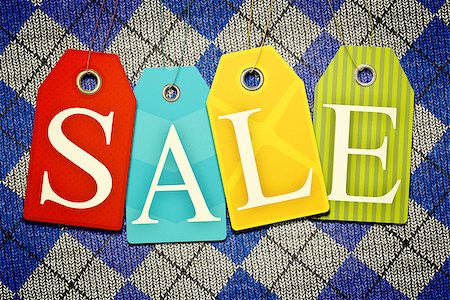 simsearch:400-07169053,k - An image of nice colored sale tags Stockbilder - Microstock & Abonnement, Bildnummer: 400-07296310