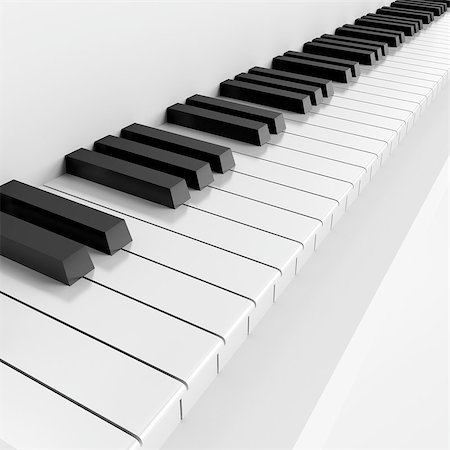 simsearch:400-05676575,k - black and white keys of musical instrument Photographie de stock - Aubaine LD & Abonnement, Code: 400-07296613