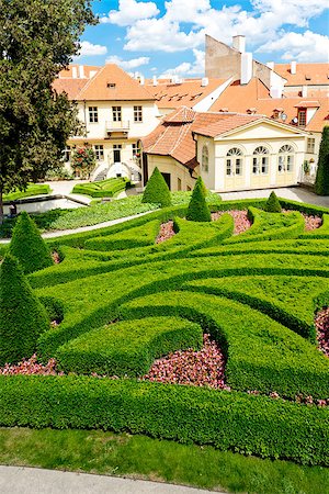 Vrtbovska Garden, Prague, Czech Republic Stock Photo - Budget Royalty-Free & Subscription, Code: 400-07297388