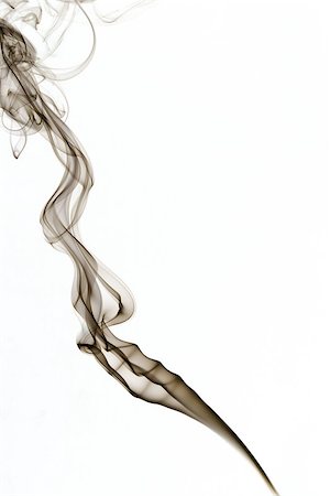 simsearch:400-04332303,k - The abstract figure of the smoke on a black background Photographie de stock - Aubaine LD & Abonnement, Code: 400-07297885