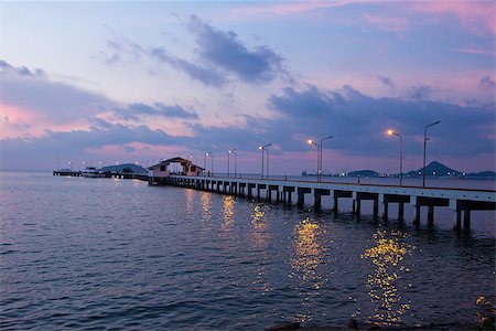 simsearch:400-07666513,k - Sunset with ship port and sky landscape Photographie de stock - Aubaine LD & Abonnement, Code: 400-07299051