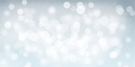 simsearch:400-07299338,k - Blurred bokeh christmas background with snowflakes Photographie de stock - Aubaine LD & Abonnement, Code: 400-07299333