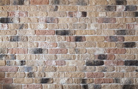 simsearch:400-06848095,k - Old brick wall texture background Photographie de stock - Aubaine LD & Abonnement, Code: 400-07299441