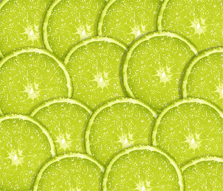 simsearch:400-05057164,k - Slice of fresh green lime. Fotografie stock - Microstock e Abbonamento, Codice: 400-07290164