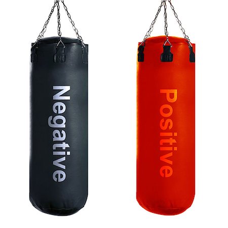 simsearch:400-07036748,k - Punching bag for boxing or kick boxing sport, isolated on white background. Foto de stock - Royalty-Free Super Valor e Assinatura, Número: 400-07290359