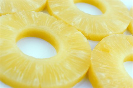 simsearch:400-07289954,k - ripe pineapple slices isolated on white background Stock Photo - Budget Royalty-Free & Subscription, Code: 400-07290477