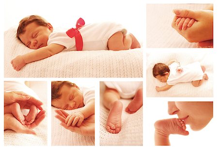simsearch:400-04737497,k - a one cute little newborn baby Stockbilder - Microstock & Abonnement, Bildnummer: 400-07291573