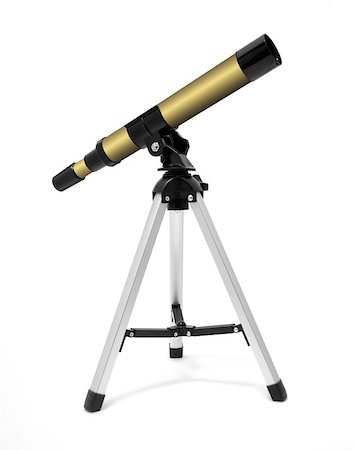 simsearch:400-08374698,k - Telescope on tripod Stock Photo - Budget Royalty-Free & Subscription, Code: 400-07293671