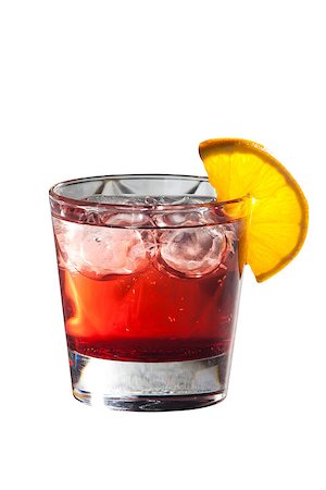 Delicius cocktail with grenadine juice and lemon Stock Photo - Budget Royalty-Free & Subscription, Code: 400-07293930