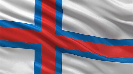 simsearch:400-06202298,k - Flag of Faroe Islands waving in the wind Photographie de stock - Aubaine LD & Abonnement, Code: 400-07293964