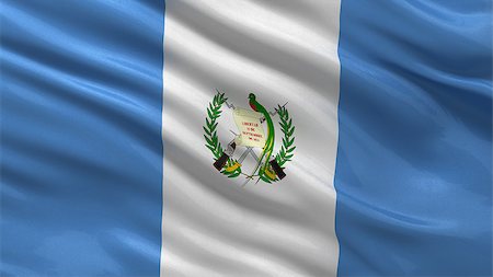 simsearch:400-07293975,k - Flag of Guatemala waving in the wind Stock Photo - Budget Royalty-Free & Subscription, Code: 400-07293975
