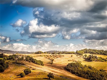 simsearch:400-07296321,k - Image of Tuscany landscape in Italy Foto de stock - Super Valor sin royalties y Suscripción, Código: 400-07304721