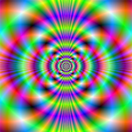 simsearch:400-06067180,k - Digital abstract fractal image with a psychedelic neon design in pink green and blue. Foto de stock - Super Valor sin royalties y Suscripción, Código: 400-07304756