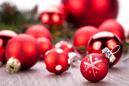 festive glitter christmas decoration bauble seasonal Stock Photo - Budget Royalty-Free & Subscription, Code: 400-07305072