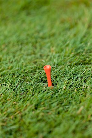 golf ball and iron on green grass detail macro summer outdoor playing golf Stock Photo - Budget Royalty-Free & Subscription, Code: 400-07305283