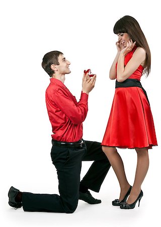 simsearch:400-05294518,k - man gives the woman a ring on her knees Fotografie stock - Microstock e Abbonamento, Codice: 400-07305798