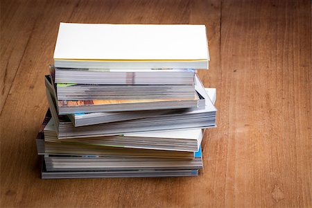 simsearch:700-00085284,k - stack of books on brown wooden floor Fotografie stock - Microstock e Abbonamento, Codice: 400-07306239