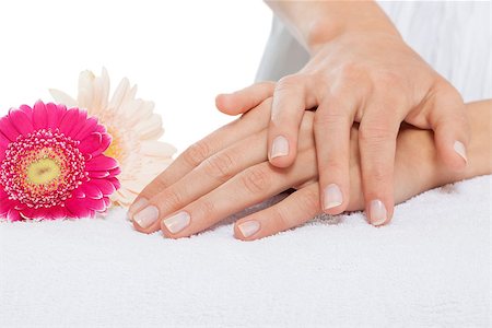 simsearch:400-06061806,k - professional manicurist doing a manicure natural look Stock Photo - Budget Royalty-Free & Subscription, Code: 400-07307054