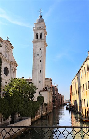 simsearch:400-06391540,k - Venice street, Italy. Summer day Stock Photo - Budget Royalty-Free & Subscription, Code: 400-07307813