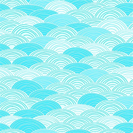 surf vintage illustration - Light Blue Seamless Abstract Water Pattern. Sky Background Stock Photo - Budget Royalty-Free & Subscription, Code: 400-07308934