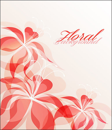 simsearch:400-07035863,k - Romantic background with flowers of lilies Stockbilder - Microstock & Abonnement, Bildnummer: 400-07309508