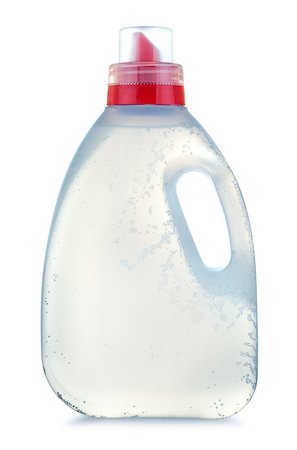 simsearch:400-04303572,k - plastic bottle of cleaning products, isolated on white Fotografie stock - Microstock e Abbonamento, Codice: 400-07301368
