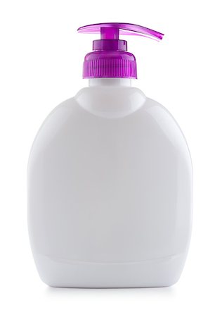 simsearch:400-04615992,k - plastic bottle of cleaning product, isolated on white Fotografie stock - Microstock e Abbonamento, Codice: 400-07301380