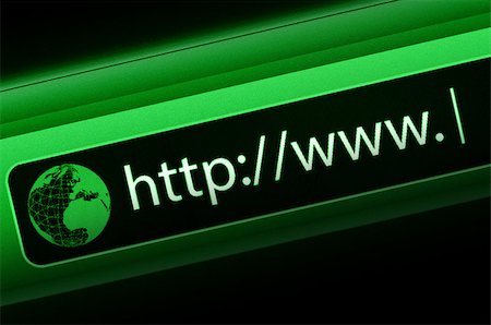 Closeup of Address Bar of Web Browser Stockbilder - Microstock & Abonnement, Bildnummer: 400-07302711