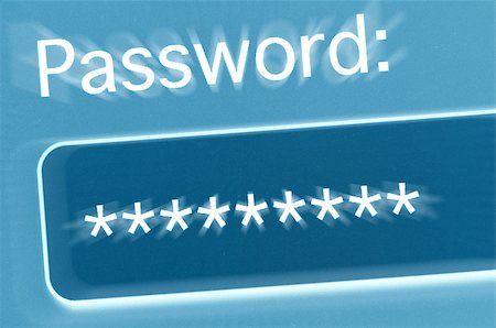 Password Field in Internet Browser on Computer Screen Stock Photo - Budget Royalty-Free & Subscription, Code: 400-07302712