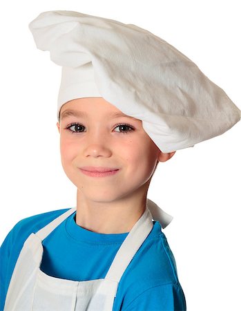 Six years old cook boy isolated on white Stock Photo - Budget Royalty-Free & Subscription, Code: 400-07316543