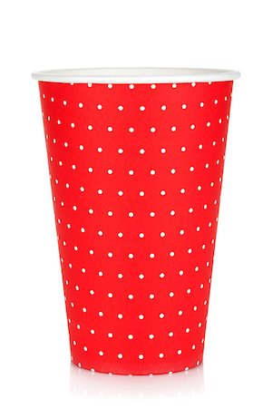 simsearch:400-06072755,k - Disposable paper cup. Isolated on white background Foto de stock - Super Valor sin royalties y Suscripción, Código: 400-07316730