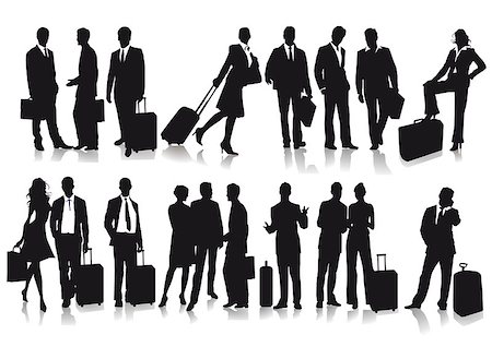 Passengers and travelers Stock Photo - Budget Royalty-Free & Subscription, Code: 400-07317893