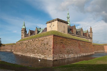Kronborg Slot,the castle of Helsingor,Denmark Stock Photo - Budget Royalty-Free & Subscription, Code: 400-07318625