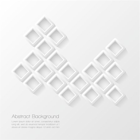 polygonal - Abstract modern geometric background. Vector illustration. Foto de stock - Super Valor sin royalties y Suscripción, Código: 400-07310004