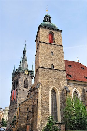 simsearch:877-08127896,k - Prague. Church of St Jindrich and St.Kunguta Stock Photo - Budget Royalty-Free & Subscription, Code: 400-07310013