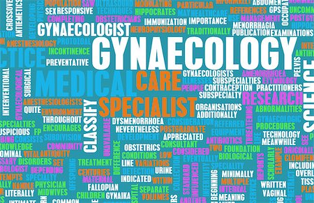 Gynaecology or Gynecology as a Medical Concept Stock Photo - Budget Royalty-Free & Subscription, Code: 400-07312557