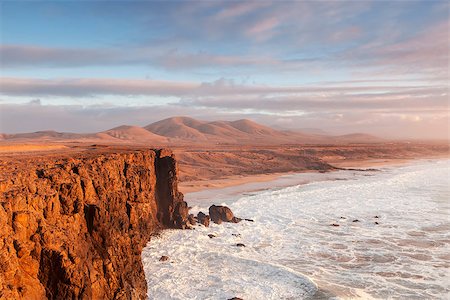 simsearch:400-06094872,k - el cotillo beach in fuerteventura island on sunset Photographie de stock - Aubaine LD & Abonnement, Code: 400-07313079