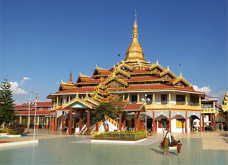 Phaung Daw U Pagoda, Nyaungshwe, Inle Lake, Myanmar, Asia Foto de stock - Super Valor sin royalties y Suscripción, Código: 400-07313590