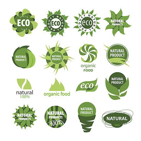 simsearch:400-06738835,k - icons of natural products Stock Photo - Budget Royalty-Free & Subscription, Code: 400-07325092