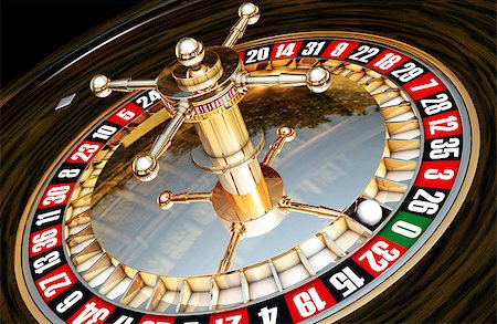 simsearch:400-07832442,k - 3D rendering of a roulette Stock Photo - Budget Royalty-Free & Subscription, Code: 400-07327131