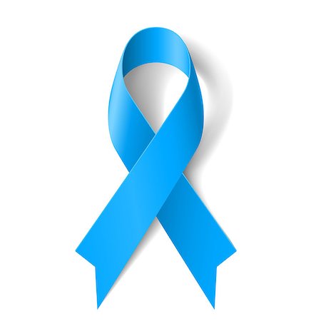 simsearch:400-07257297,k - Blue awareness ribbon on white background. Disease symbol. Stock Photo - Budget Royalty-Free & Subscription, Code: 400-07327430