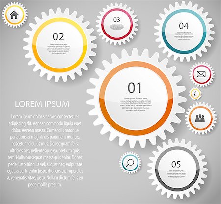 simsearch:400-09173301,k - Infographic business template vector illustration Stockbilder - Microstock & Abonnement, Bildnummer: 400-07328804