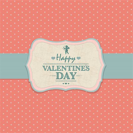 simsearch:400-07326110,k - Happy Valentines Day Card, With Gradient Mesh, Vector Illustration Stock Photo - Budget Royalty-Free & Subscription, Code: 400-07329168