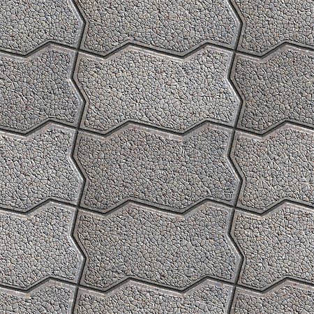 simsearch:400-05167739,k - Gray Grainy Wavy Paving Slabs. Seamless Tileable Texture. Stock Photo - Budget Royalty-Free & Subscription, Code: 400-07329429
