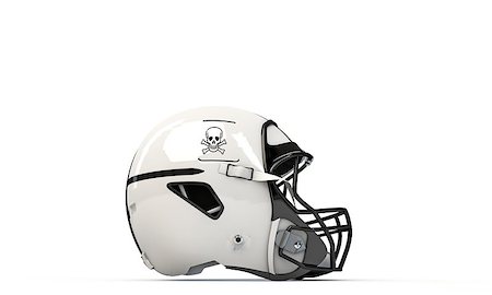 simsearch:6128-08766894,k - football helmet isolated on white background Foto de stock - Super Valor sin royalties y Suscripción, Código: 400-07329660