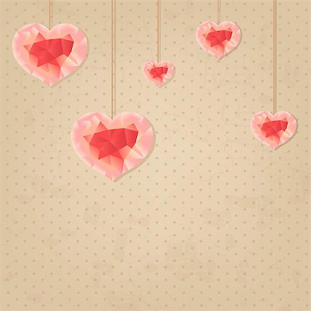 simsearch:400-07326110,k - Valentines Day Vintage Background, With Gradient Mesh, Vector Illustration Photographie de stock - Aubaine LD & Abonnement, Code: 400-07329772