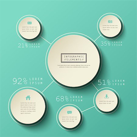 modern vector abstract infographic elements design Foto de stock - Super Valor sin royalties y Suscripción, Código: 400-07320398