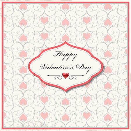 Valentine's card Photographie de stock - Aubaine LD & Abonnement, Code: 400-07320782