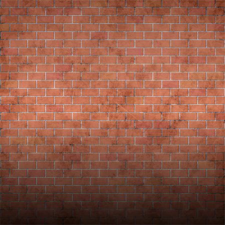 simsearch:400-06561774,k - Illustration of orange brick wall as background. Stock Photo - Budget Royalty-Free & Subscription, Code: 400-07321170