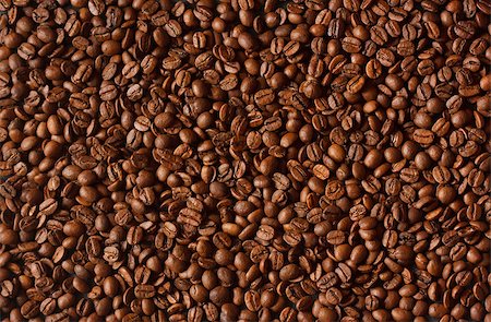 simsearch:400-08672864,k - Coffee beans background. Foto de stock - Super Valor sin royalties y Suscripción, Código: 400-07321627